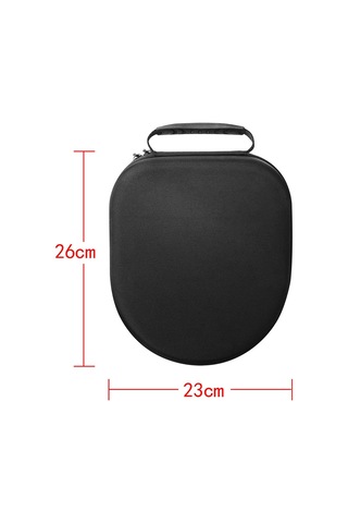Zone Hava Temizleme Kulaklığı İçin Taşınabilir Depolama Darbeye Dayanıklı Koruyucu Çanta Siyah
