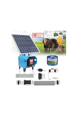 Puhu Compact Model Kuruluma Hazır Elektrikli Çit Sistemi 10 Dönümlük 8 Joule -2462