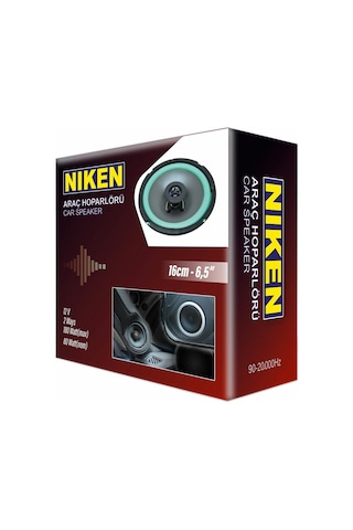 Niken 16 Cm 6.5'' 180 W Araç Hoparlörü (Adet)
