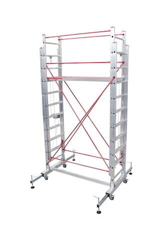 Beykon 6 Metre Alüminyum Tekerlekli Mobil Platform İskele