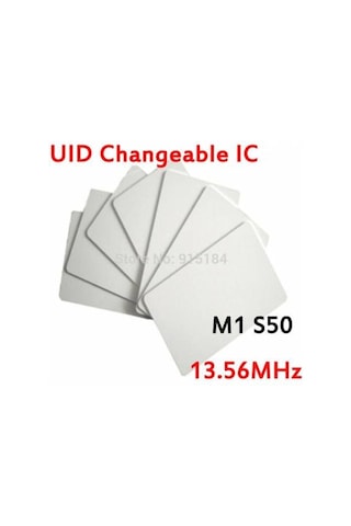 Rfid Mifare R/W 13.56Mhz. Mifare Sistemler İçin Kart & Anahtarlık 10 Adet-Anahtarlık