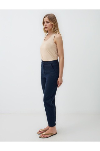 Jimmy Key Jimmy Key Lacivert Normal Bel Normal Paça Gabardin Pantolon 5ww184558494