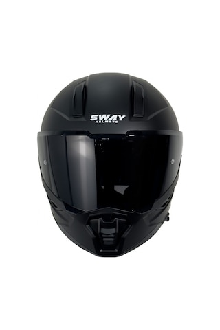 Sway Sw 868 Kapalı Kask Mat Siyah