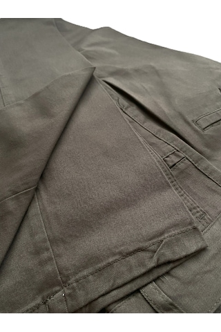 Gruva Erkek Regular Fit Normal Kesim Likralı Esnek Rahat Mevsimlik Gabardin Keten Pantolon Kahverengi