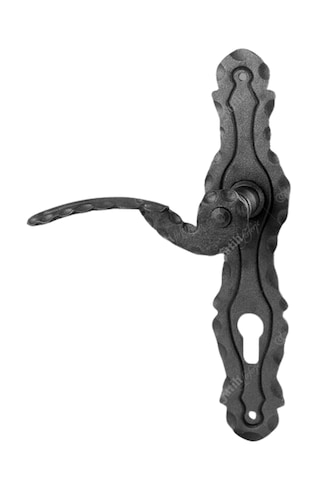 Dekoratif Ferforje Metal/demir Kapı Kolu