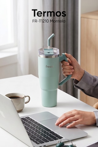 Montela Termos Paslanmaz Çelik 1200 Ml Fr-t1210 Yeşil