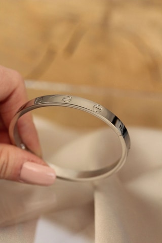 316l Çelik Silver Renk Bilezik Çok Renkli