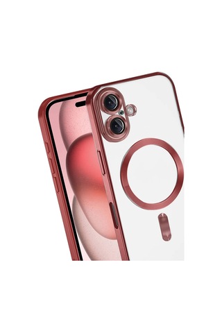 Apple, Uyumlu iPhone 17 Kross Magneticsafe Kapak Kırmızı