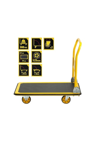 Stanley Pc528 300Kg Profesyonel Paket Taşıma Arabası