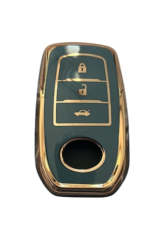 Autohan Keys Toyota C-hr, Camry, Corolla Cross, Prius, Prado, Rav4, Hilux İle Uyumlu Anahtar Kılıfı