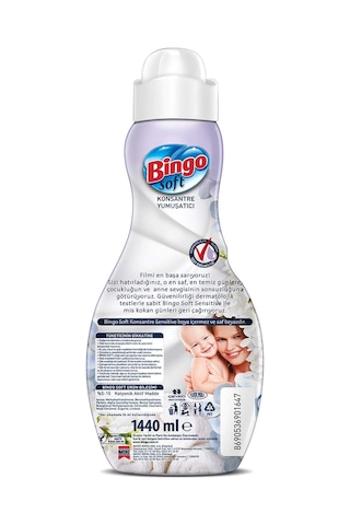 Bingo Soft Konsantre Yumuşatıcı Sensitive 1440 ML