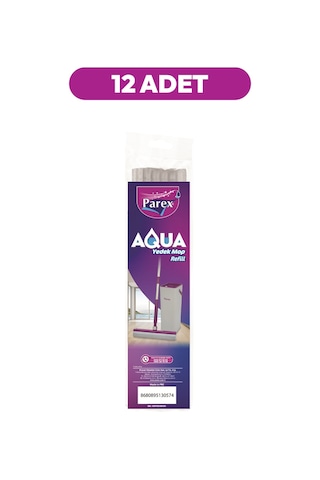 Aqua Yedek Mop Refil Onikili Paket