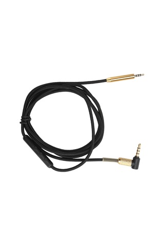 Yaleker 2.5mm'den 3.5mm'ye Ses Çevirici Kablosu, Ofc Bakır Çekirdekli, Mikrofonlu, 1.5m Uzunlukta, Akg Y40/y50/y45, Creative Lıve2, Jbl S700, Bose Qc25/qc35 Uyumlu Siyah