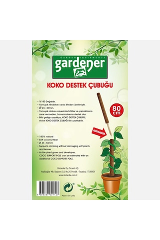 Gardener Koko Sarmaşık Çubuğu 80cm
