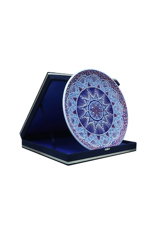 E38 El İşçiliği Çini Tabak - 30 Cm - 6518