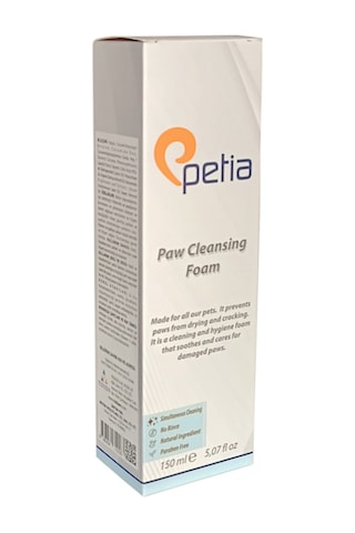 Petia Paw Cleansing Foam Doğal Kedi Köpek Pati Temizleme Köpüğü 150 ML
