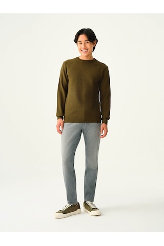 Loft Erkek Kazak Koyu Haki Lf2036726 25kp69000063 P69195 Koyu Haki