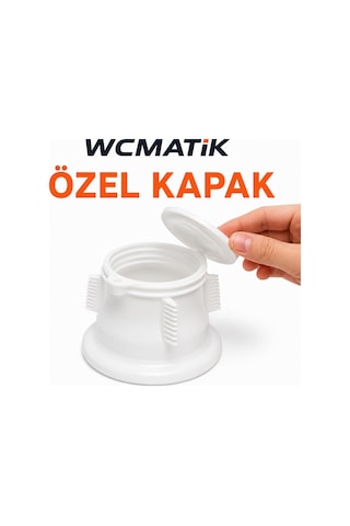 Wcmatik Alaturka Tuvalet Koku Önleyici Kapak Kir Tutmayan Özel Kapak Klozet Ve Alaturka Wc Gider Kapağı Sıçrama Önleyici Beyaz Diğer