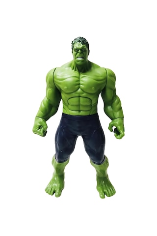 Marvel Avengers Yenilmezler Aksiyon Karakter Figür Işıklı Sesli Oyuncak Dev Hulk Yeşil Hulk 30 Cm