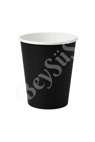 Parti Kağıt Bardak 8li Siyah Diğer