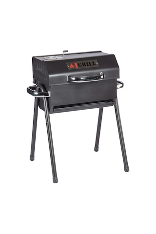 Igrıll Barbekü Cube 402 Mm Kömürlü Mangal Siyah
