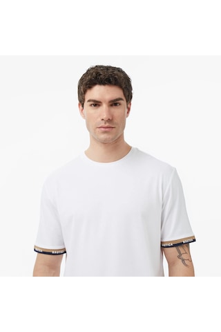 Nautica Regular Fit Erkek T-shirt V65363t Beyaz