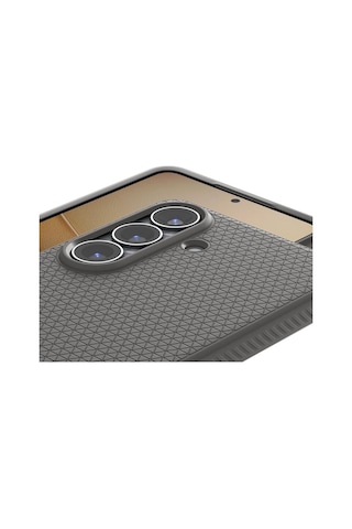 Spigen Samsung Galaxy S26 Plus İle Uyumlu İnce Kılıf Liquid Air Hava Kanalı Teknolojisi Askeri Sınıf Koruma Dokulu Yüzey Kapak Marble Gray Gri