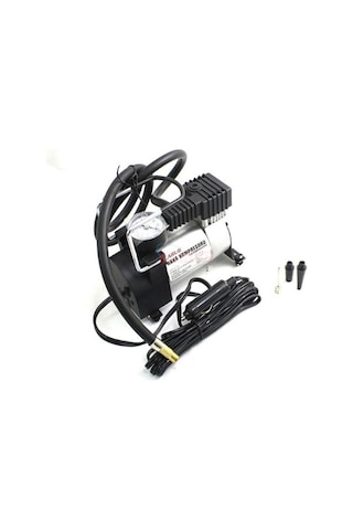 Çakmaklık Girişli Oto Hava Kompresörü 12 Volt Metal Gövdeli