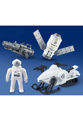 Uzay İstasyonu: Astronot, Uydu, Keşif Aracı Oyun Seti 01