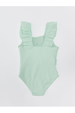 Deep Beach Fırfırlı Dokulu Kumaş Kız Çocuk Mayo Db200789cm 001