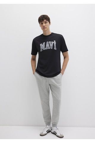 Mavi - Mavi Logo Baskılı Siyah Tişört 0611711-900 Siyah