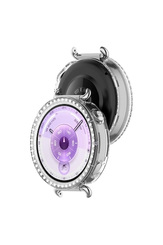 Huawei Watch Gt 6 41mm Tek Sıra Taşlı Kasa Koruyucu Ekran Koruyucusuz Teksıra