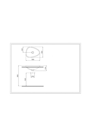 Bocchi Etna Tezgah Üstü Lavabo 58 CM Mat Gri 1112-006-0125