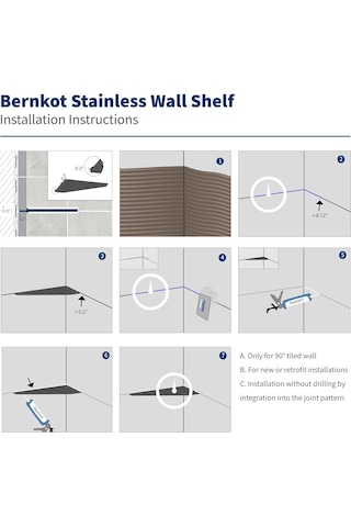 Paslanmaz Çelik Üçgen Banyo Askısı Köşe Depolama ve Duş Rafı Siyah