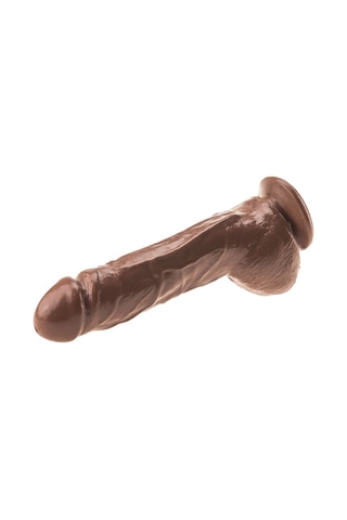 Lilitu Shop 25 cm Realistik Vantuzlu Melez Dildo Penis