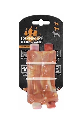 M-pets Carnivore Pastırma Aromalı Köpek Kemik Oyuncağı 14.5x5.1x5 Cm