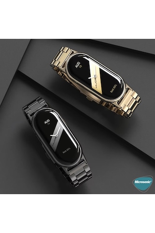 Microsonic Xiaomi Mi Band 9 Metal Stainless Steel Kordon