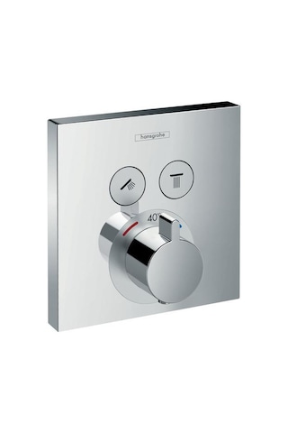 Hansgrohe Showerselect 2 Fonksiyonlu Termostatik Ankastre Duş Bat