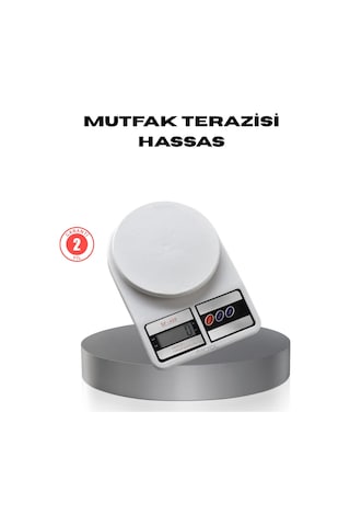 Znv Zenvia Mey İthalat Hassas Dijital Mutfak Tartısı 1g Doğruluk, Lcd Ekran, Otomatik Kapanma Znv2025 Cmn Renkli 40086786