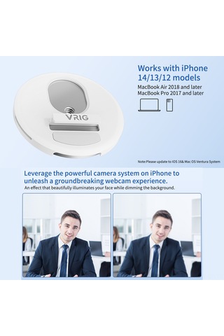 Singree Vrıg Mg-12 Taşınabilir Manyetik Telefon Tutucu - İphone 12/13/14 Ve Macbook İçin Tripod Bağlantılı GÜMÜŞ