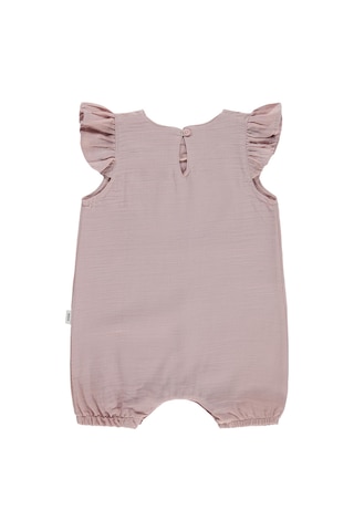 Civil Baby Volanlı Kol Şortlu 6-18 Ay Tulum - Pembe Pudra Pembesi