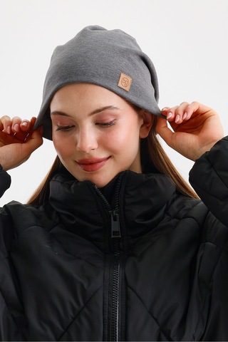 Butikgiz Termal %100 Pamuklu Soft 2 Stil 1 Arada Bere Premium Cuts Serisi gri