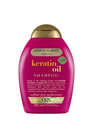 OGX Keratin Oil Sülfatsız Şampuan 385 ML