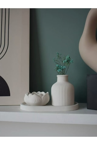 Lotus Beton Dekor Seti Estetik Ve Zarafetin Buluşması