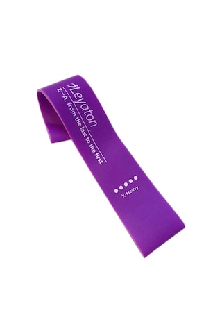 Latex Aerobik Band Sert Direnç Mor Lab500 Mor