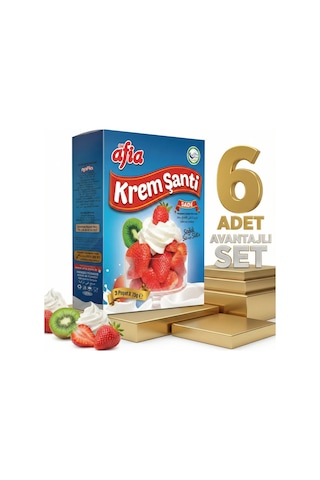 Afia Sade Krem Şanti 3x75 Gr 225 Gr X 6