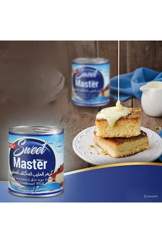 Sweet Master Şekerli Konsantre Süt Tozu Kreması 370 G