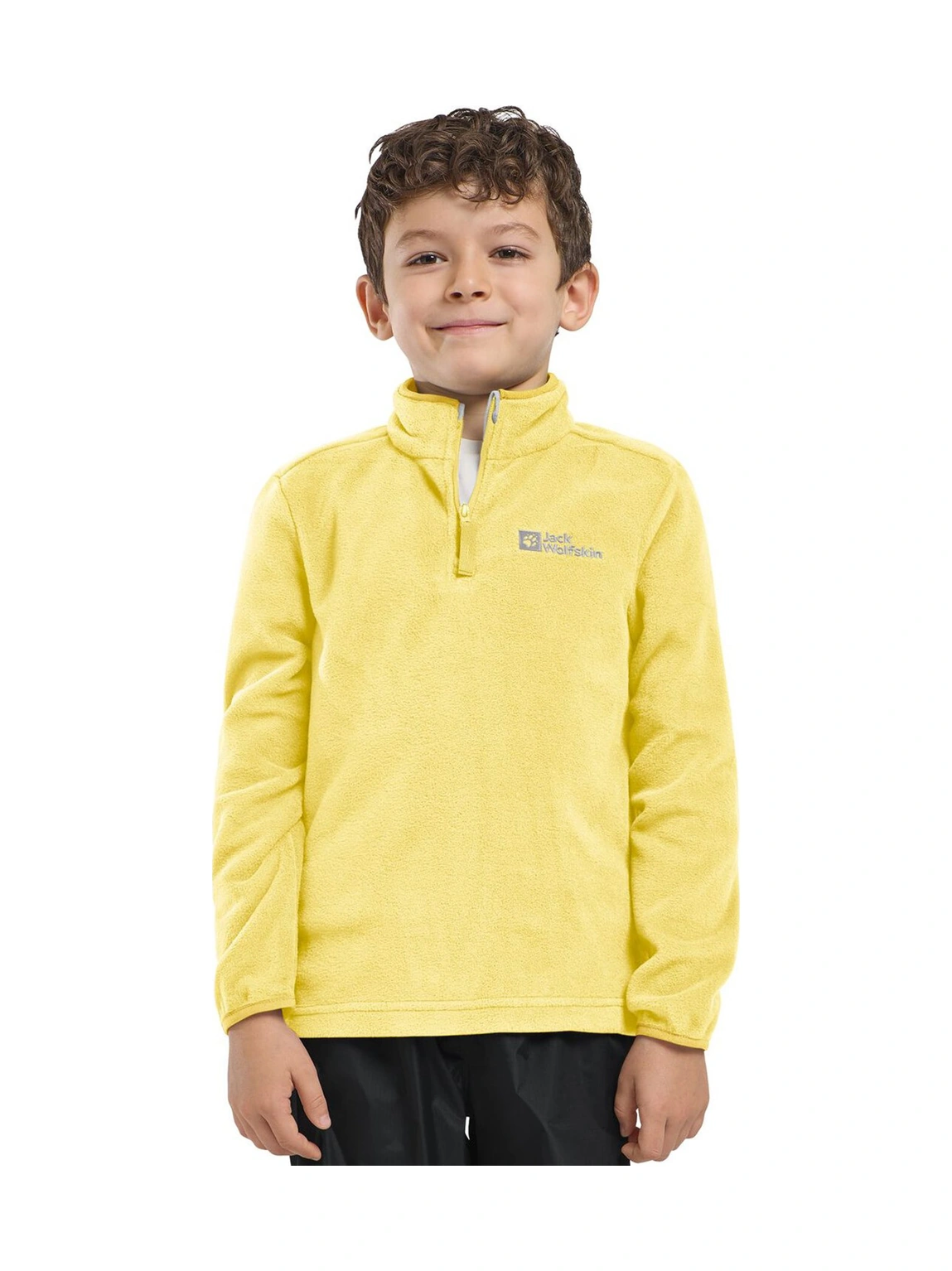 Jack Wolfskın Jack Wolfskin Taunus Halfzip Unisex Çocuk Sarı Polar M0064 Sarı