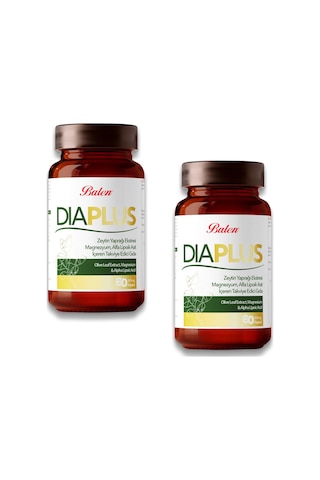 Balen DiaPlus 655 Mg Zeytin Yaprağı Eki 2 x 60 Kapsül