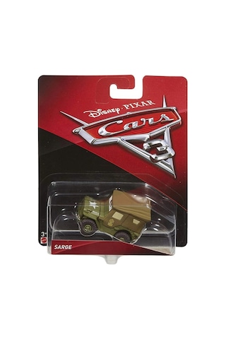 Cars 3 Karakter Araçlar Tekli Sarge
